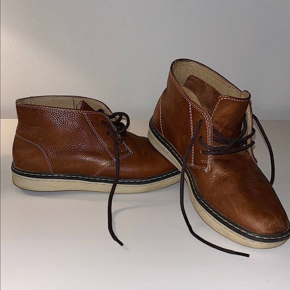 Brown Leather boys shoes